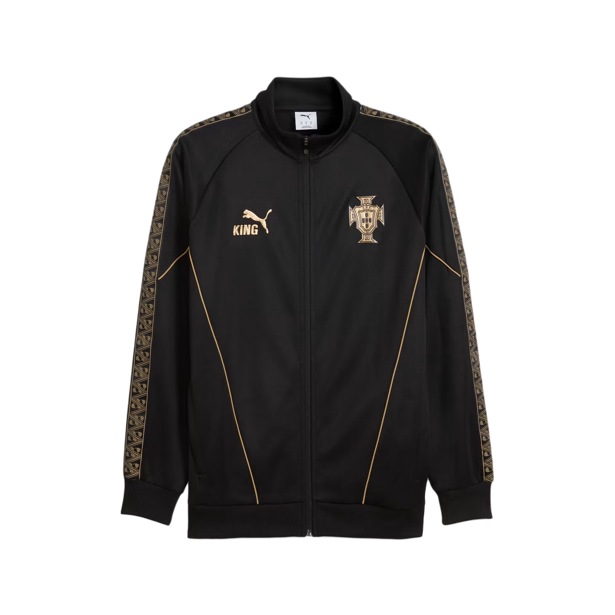 

Anthem FW25 Portugal KING Special Addition Куртка Мужская PUMA, черный/золотой