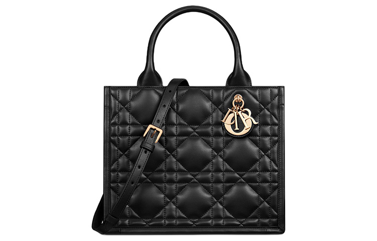 

DIOR Сумка BookTote из коровьей кожи малая женская black