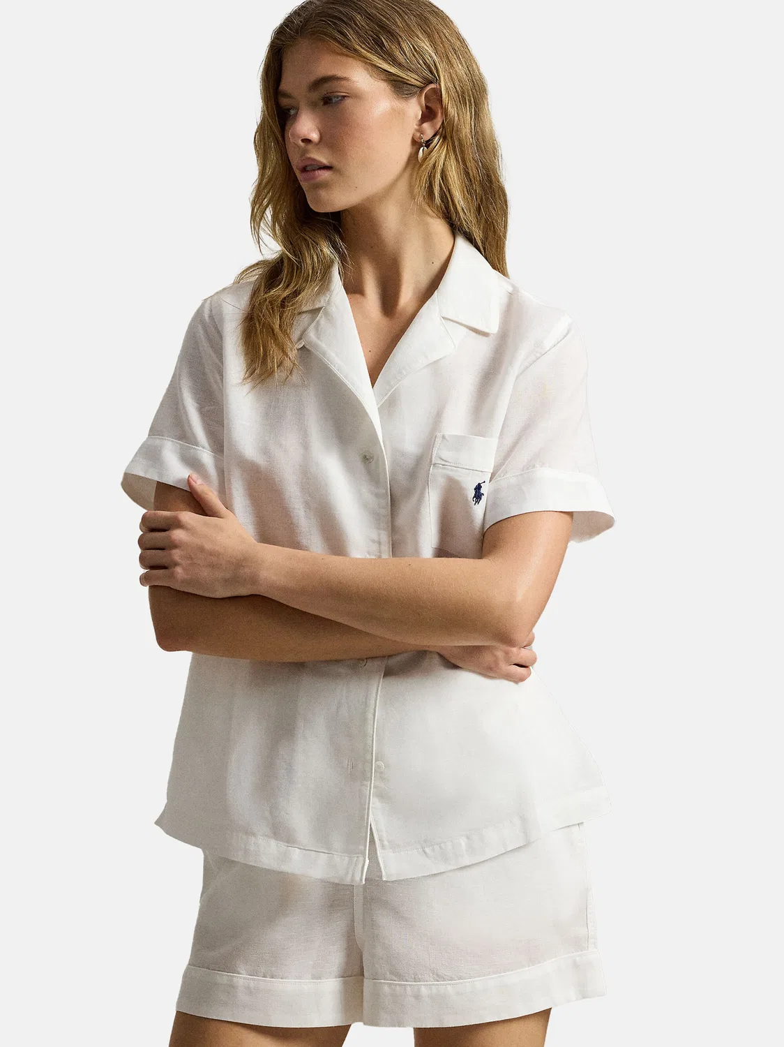 Пижама 'Летний лен' Polo Ralph Lauren, White — фото 3