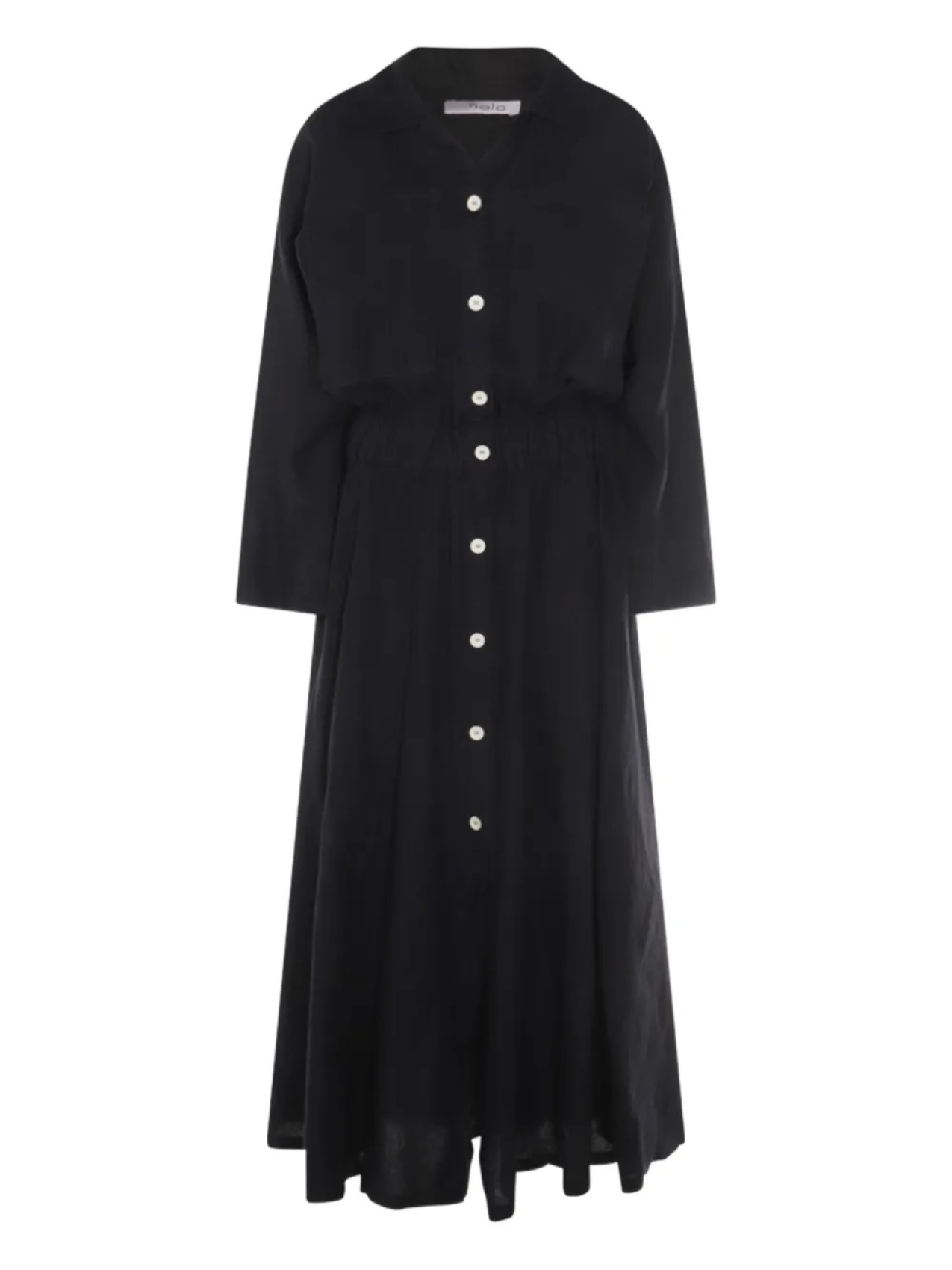 

Льняное платье Malo, черный