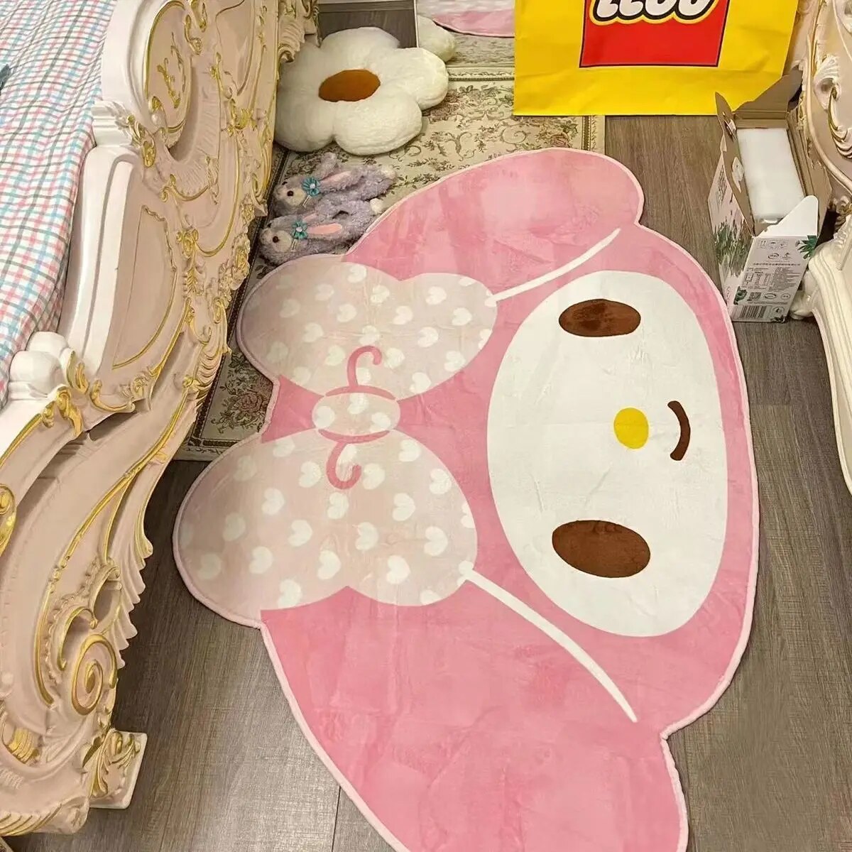 

Коврик Sanrio Cinnamoroll Mymelody Kawai, розовый