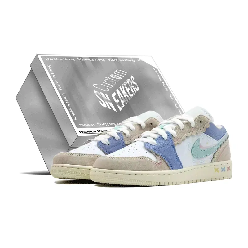 

Баскетбольные кроссовки Air 1 Vintage женские с низким верхом белого цвета Jordan, Белый, Баскетбольные кроссовки Air 1 Vintage женские с низким верхом белого цвета Jordan