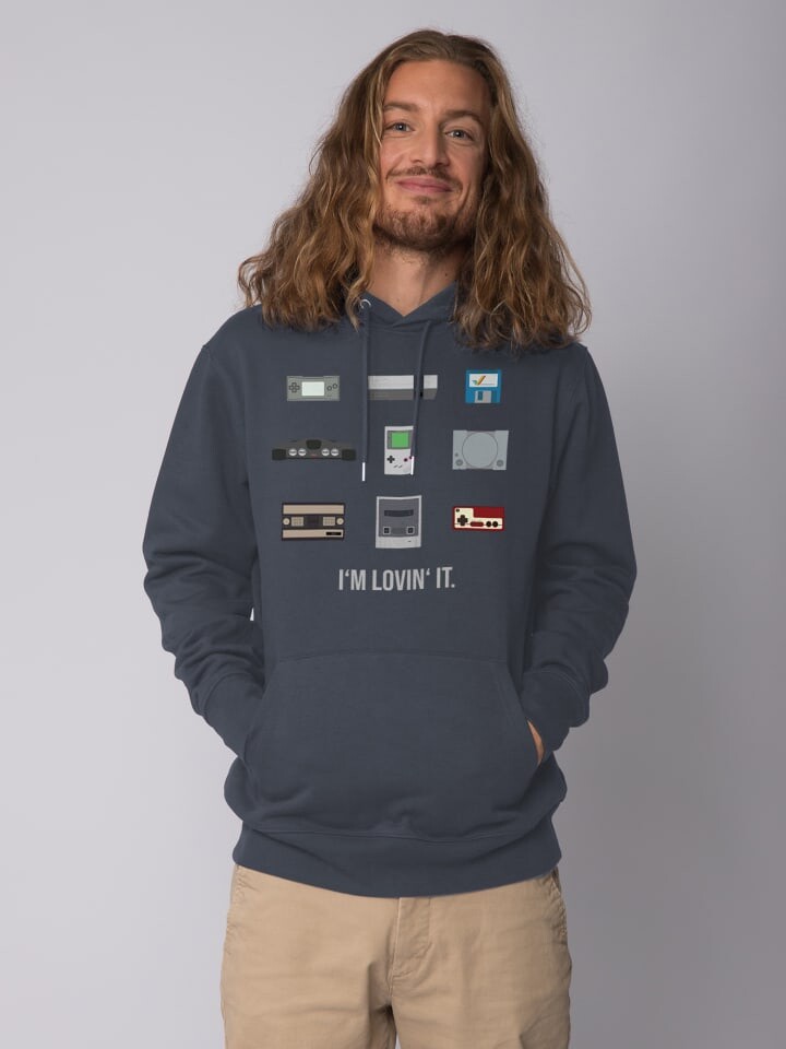 

Толстовка wat Apparel Sweatshirt Videogames, цвет India Ink Grey