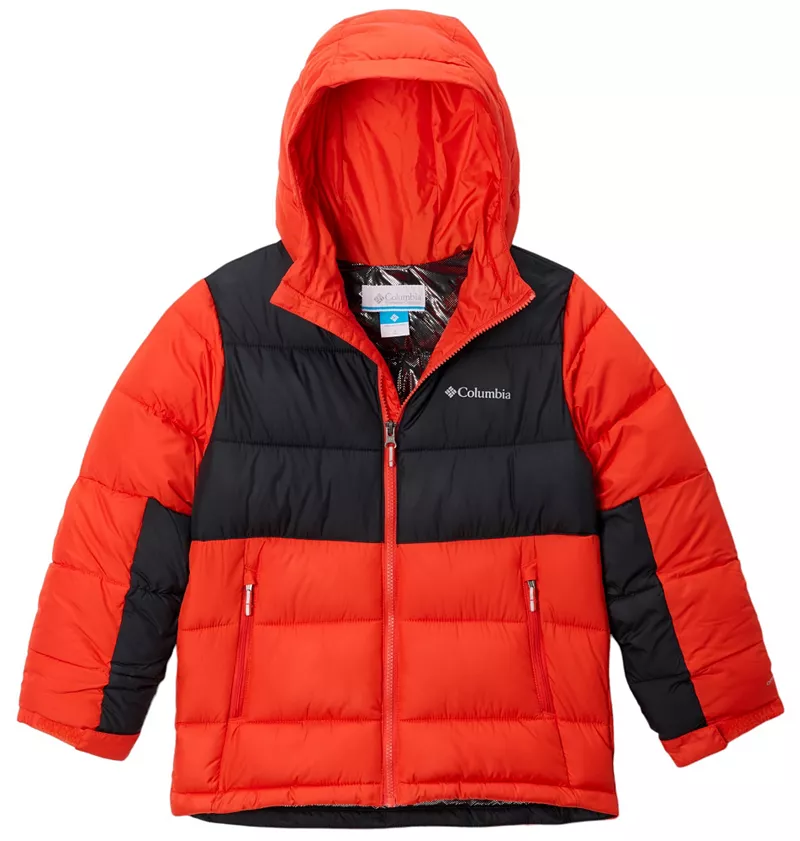 

Куртка с капюшоном Columbia Youth Pike Lake II, цвет Spicy/Black