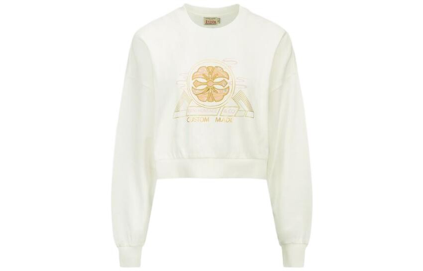 

Свитшот женский бежевый Evisu