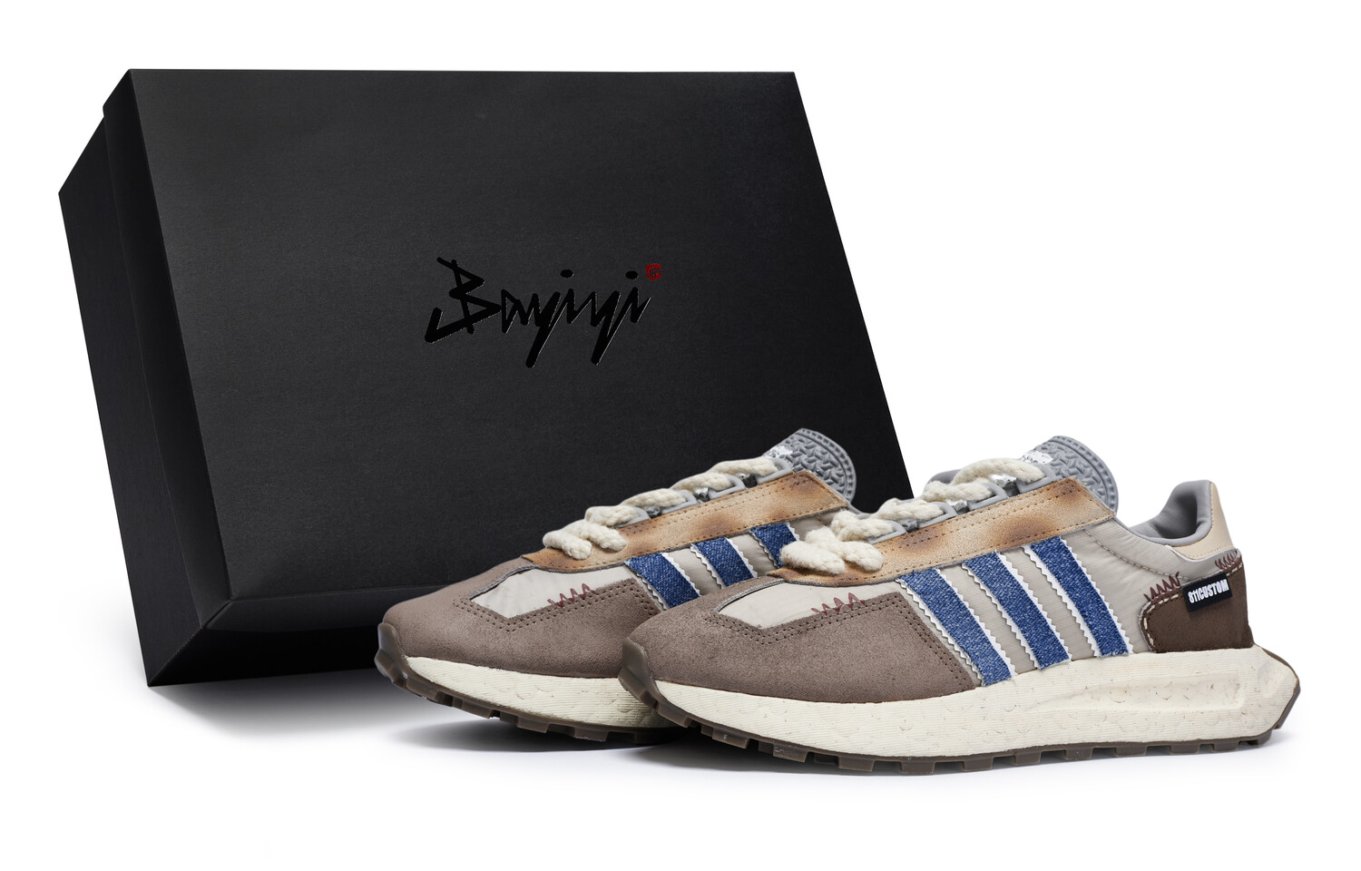 

Кроссовки RETROPY унисекс с низким верхом, цвет кофе/синий Adidas Originals