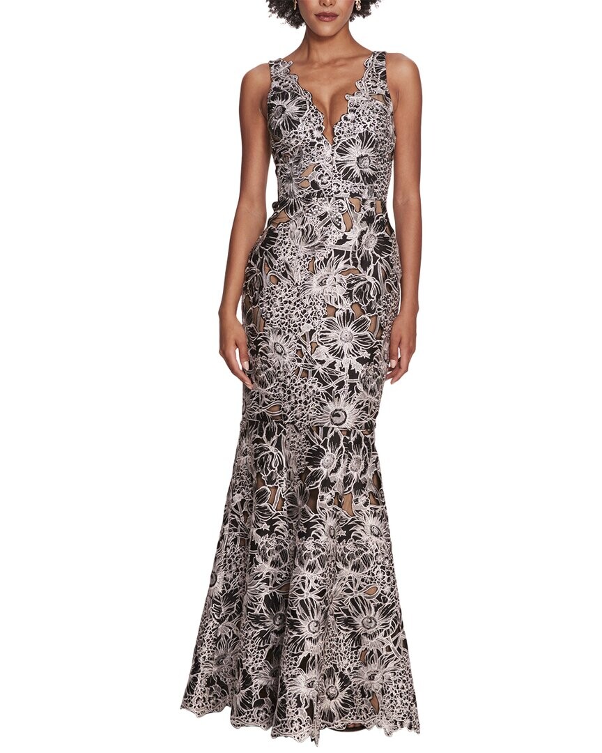 

Платье Marchesa Notte, цвет Black/Ivory