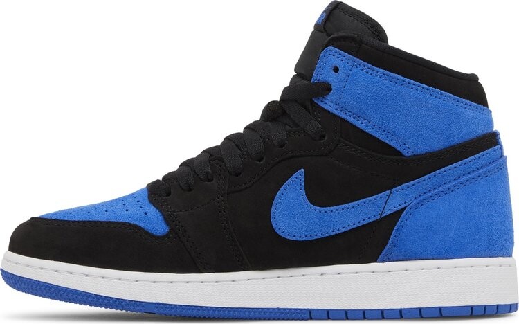 Кроссовки Air Jordan 1 Retro High OG GS 'Royal Reimagined', синий — фото 3