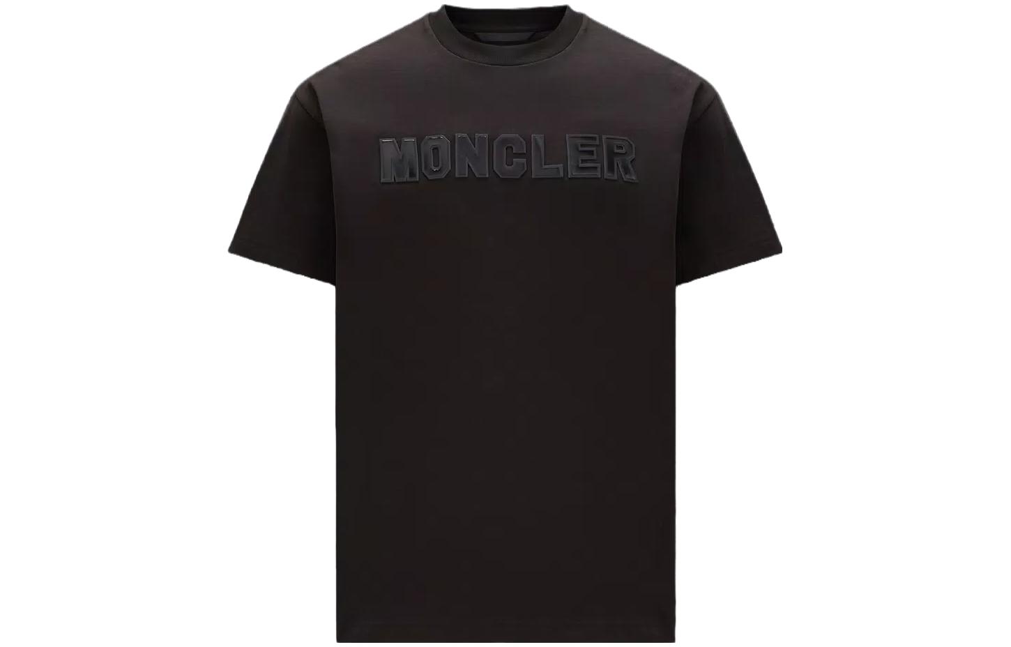 

Футболка мужская черная Moncler