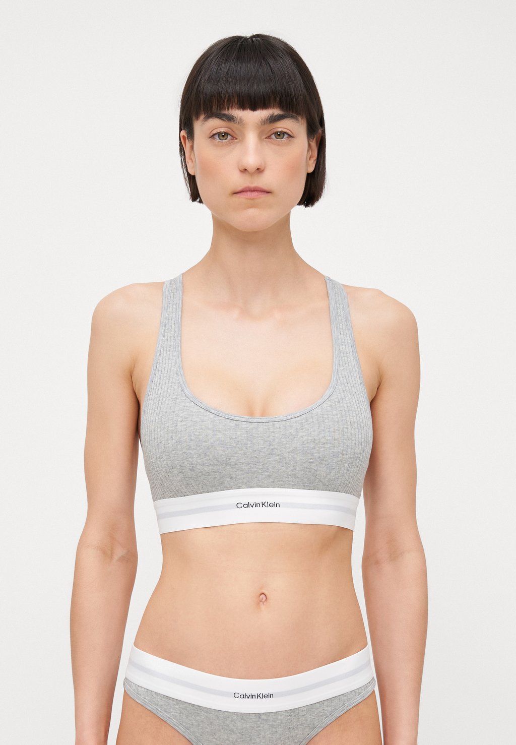 

Бюстье LIGHTLY LINED BRALETTE Calvin Klein Underwear, серый