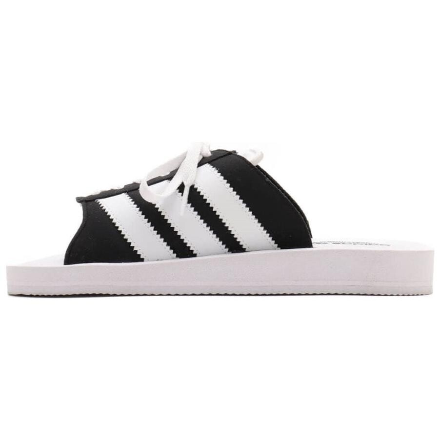 Пляжные сандалии Gazelle унисекс черный/белый Adidas Originals — фото 2