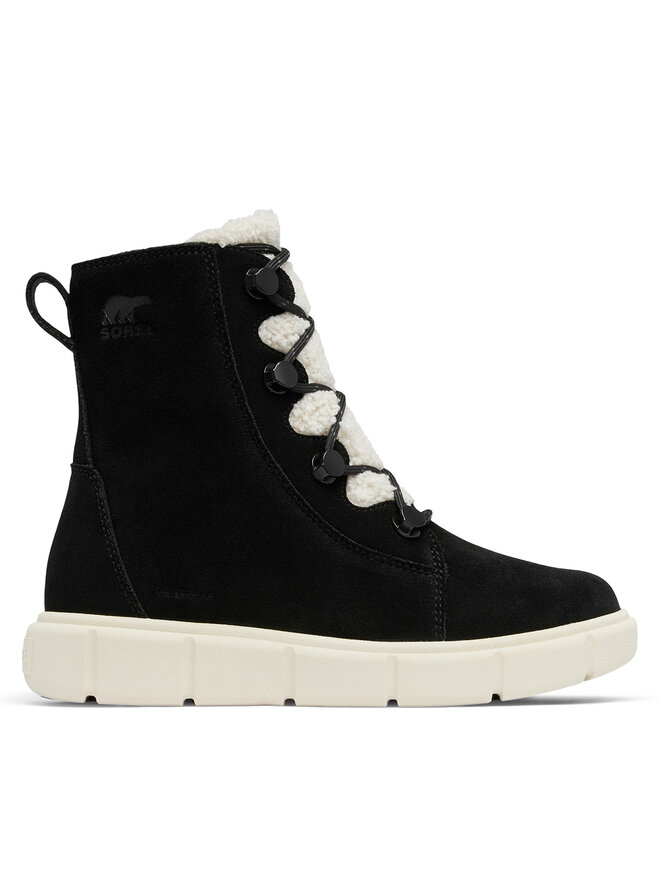Ботинки женские Sorel Explorer III Joan замшевые высокие, черный