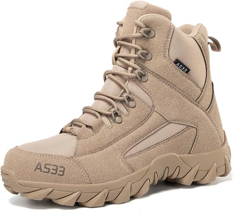 

Мужские военные тактические ботинки Stealth Force, армейские ботинки черного цвета, туристическая обувь, мужские кожаные военные ботинки с боковой молнией, тактические пустынные ботинки Senlongbao