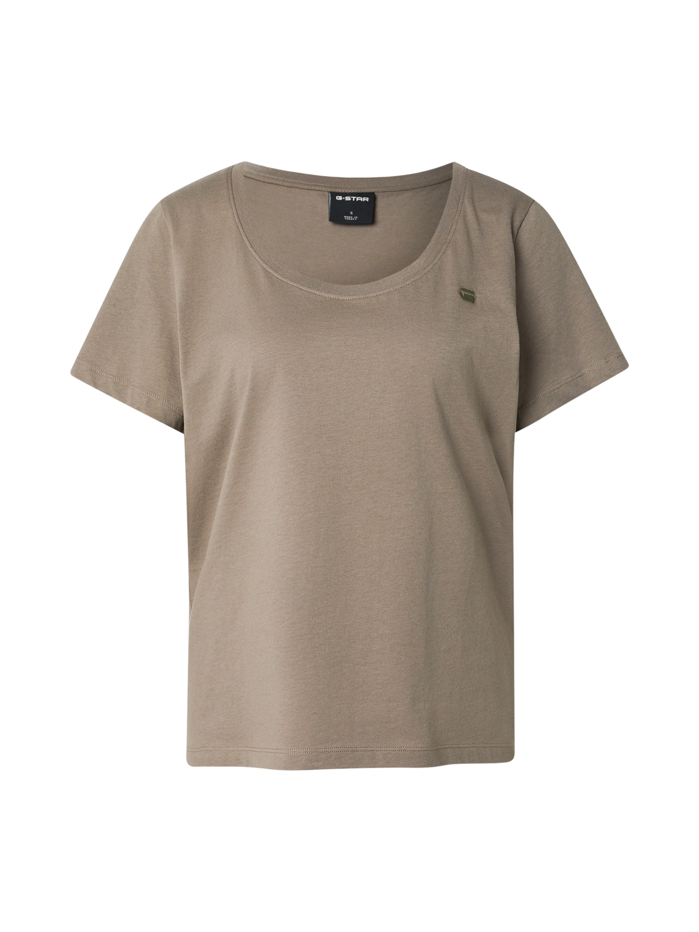 

G-STAR Футболка в светло-коричневом цвете, Коричневый, G-STAR Футболка в светло-коричневом цвете