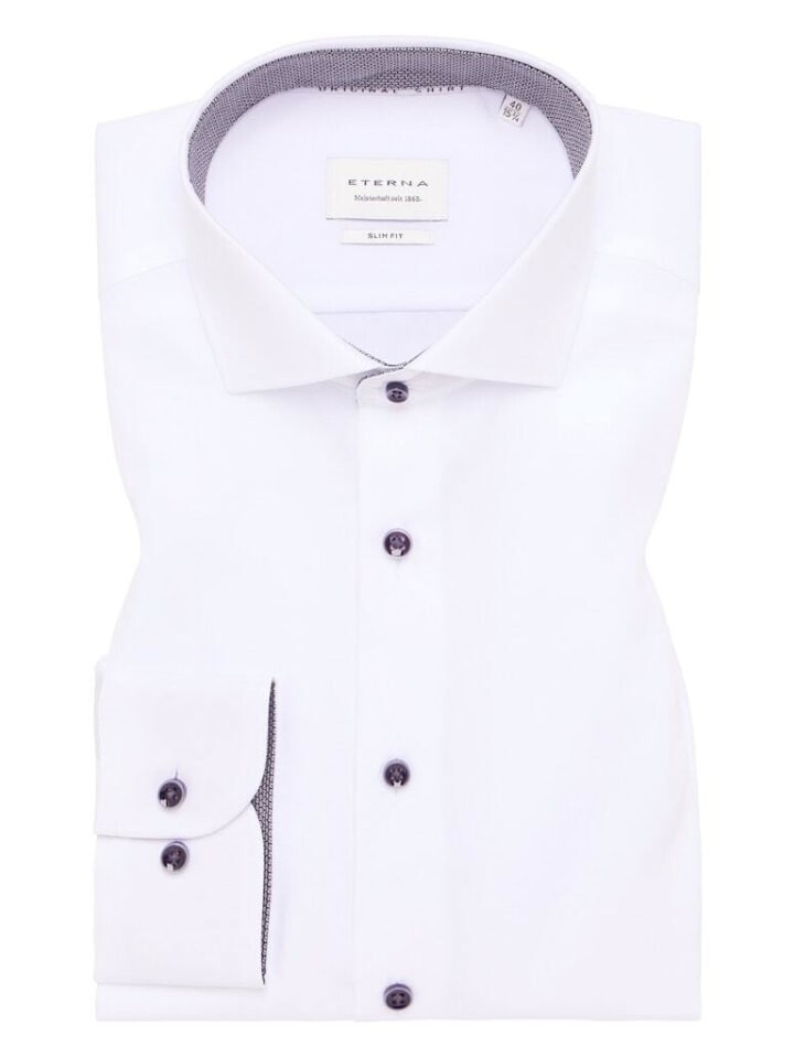 

Рубашка с длинным рукавом Eterna, белый