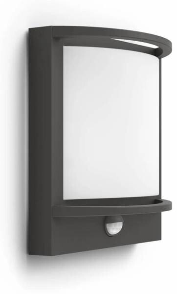 

Наружный свет с датчиком Philips Samondra, антрацитовый