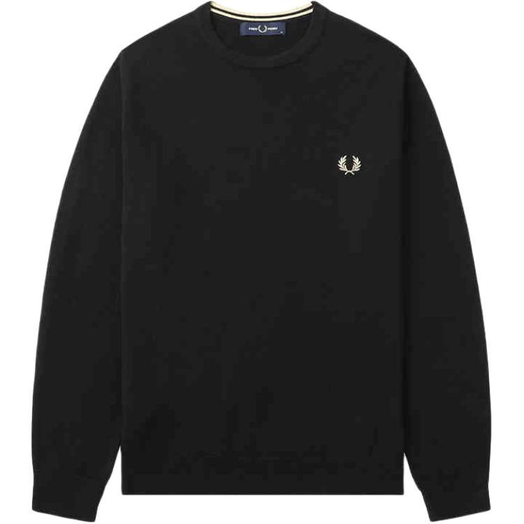 

Свитер с логотипом FRED PERRY, черный