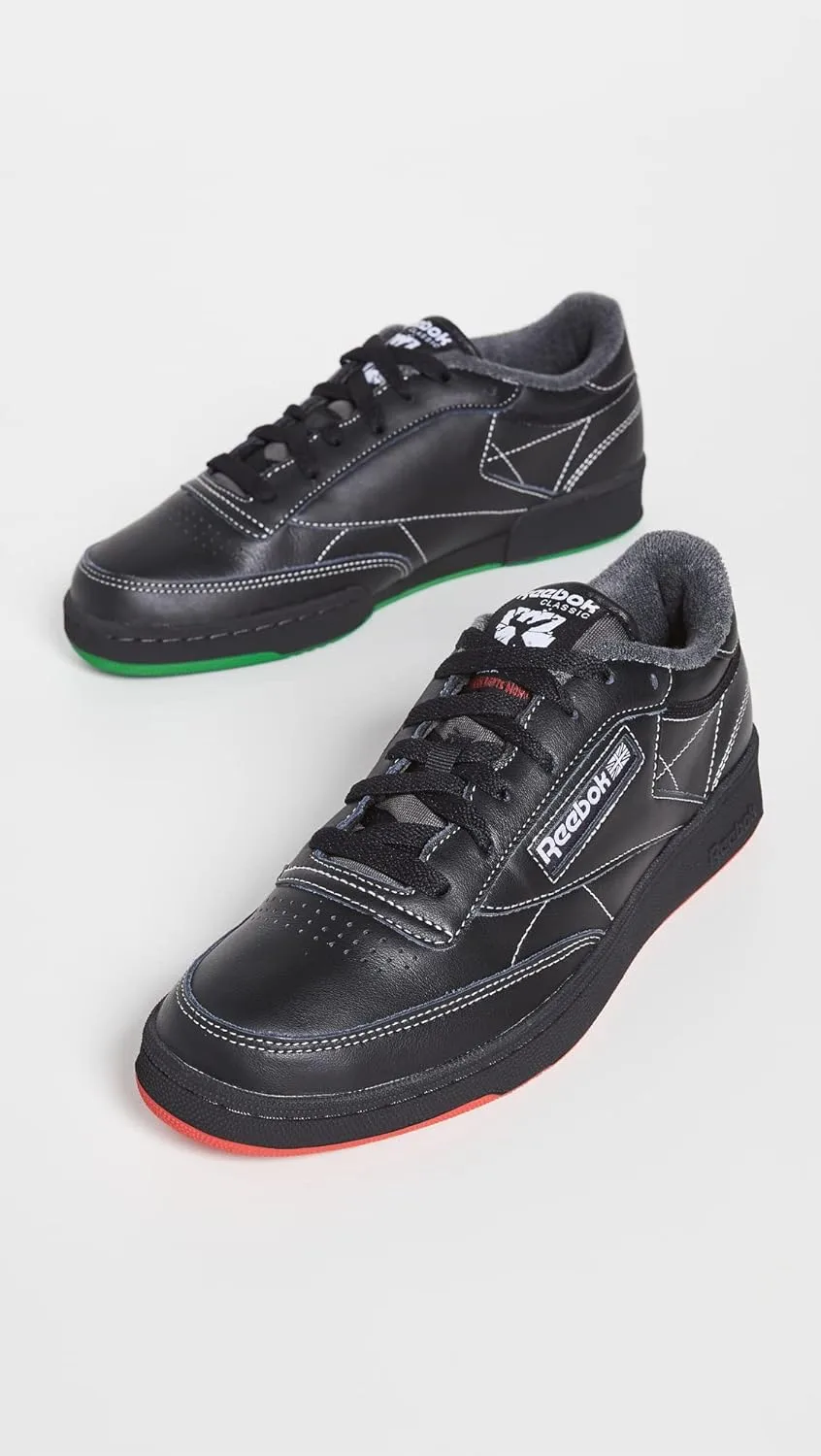 Мужские кроссовки Reebok X Kung Fu Panda Club C 85, зеленый/бежевый — фото 2