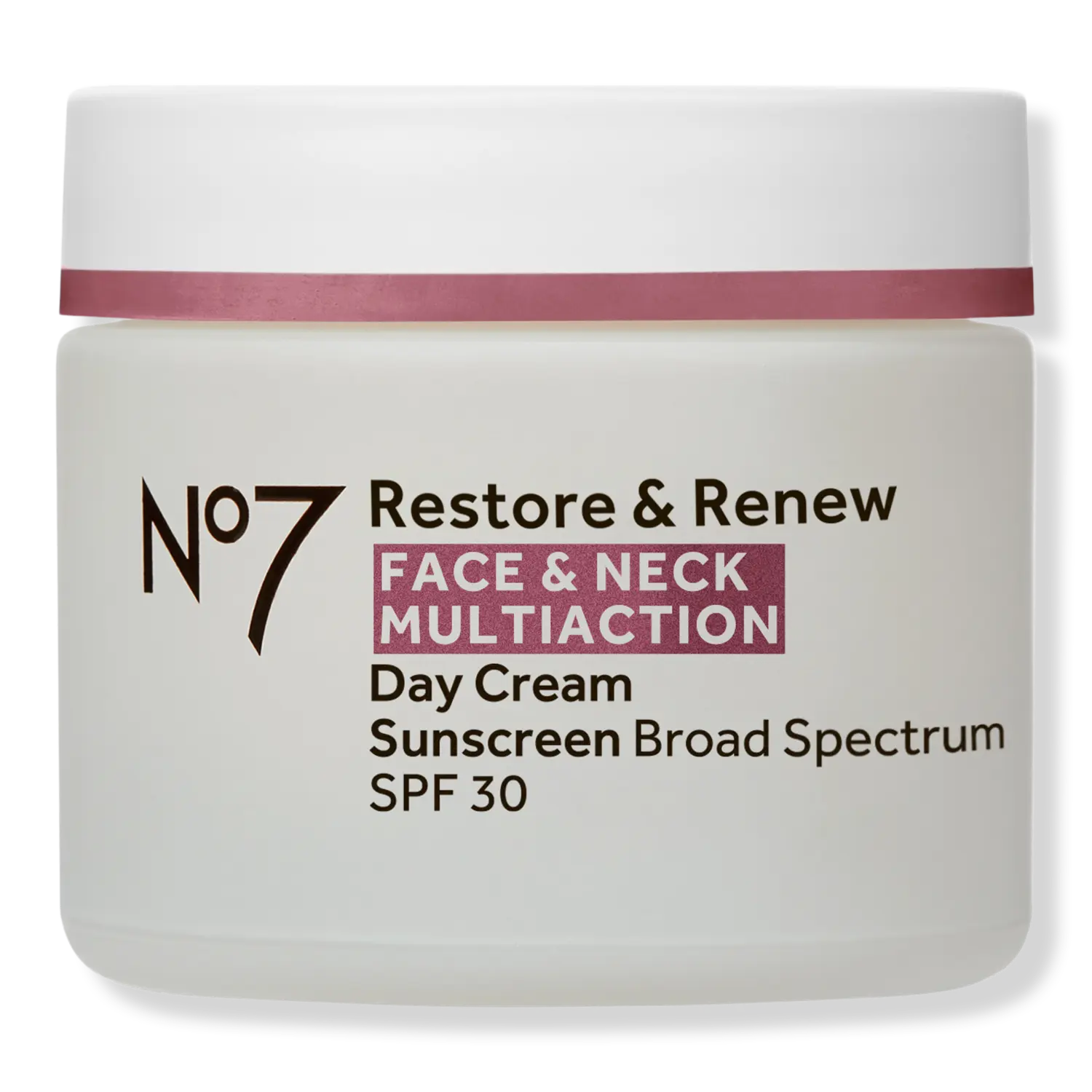 

Восстанавливающий и обновляющий дневной крем для лица и шеи с SPF 30. No7