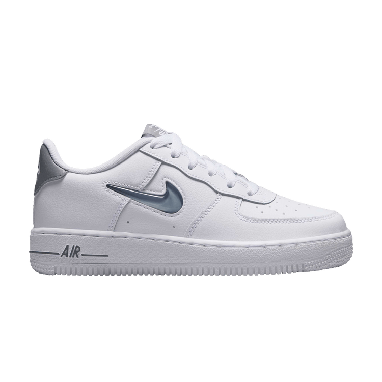 

Кроссовки Nike Air Force 1 Low Jewel GS 'White Smoke Grey', белый