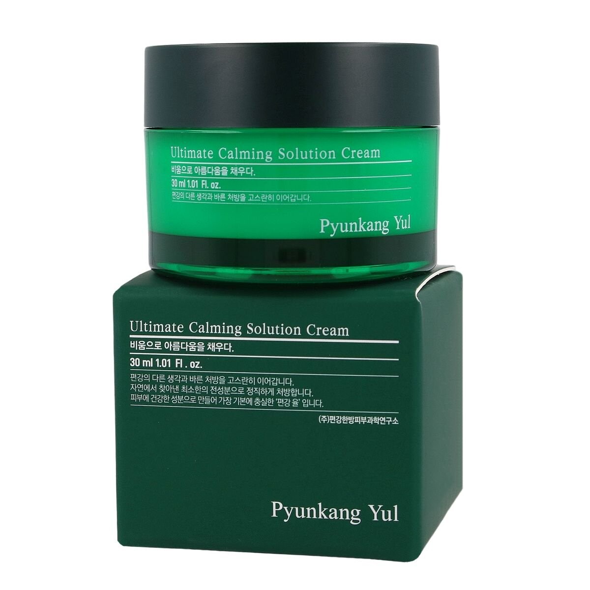 Крем для лица Pyunkang Yul — Ultimate Calming Solution Cream, успокаивающий и успокаивающий, 30 мл — фото 2