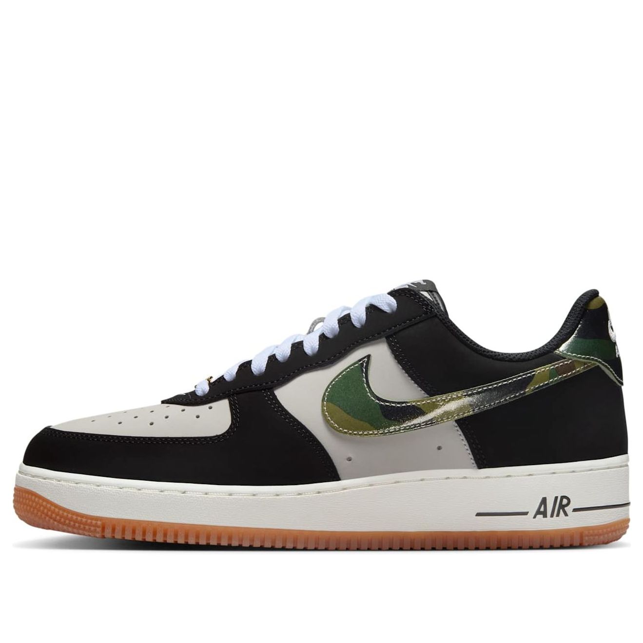 

Кроссовки Nike Air Force 1 Low 'Black Patent Camo Swoosh'