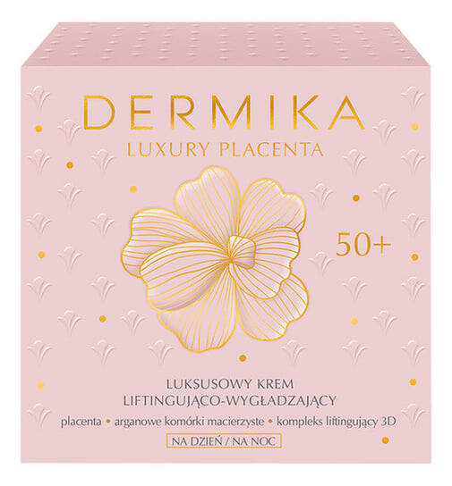 

Крем-лифтинг и разглаживание 50+ день и ночь, 50 мл Dermika Luxury Placenta