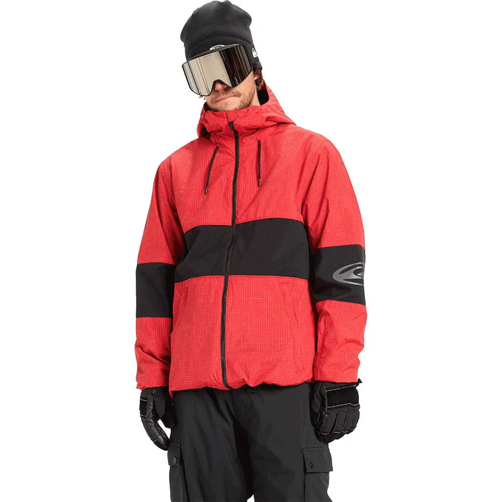 

Куртка Quiksilver High In The Hood, красный