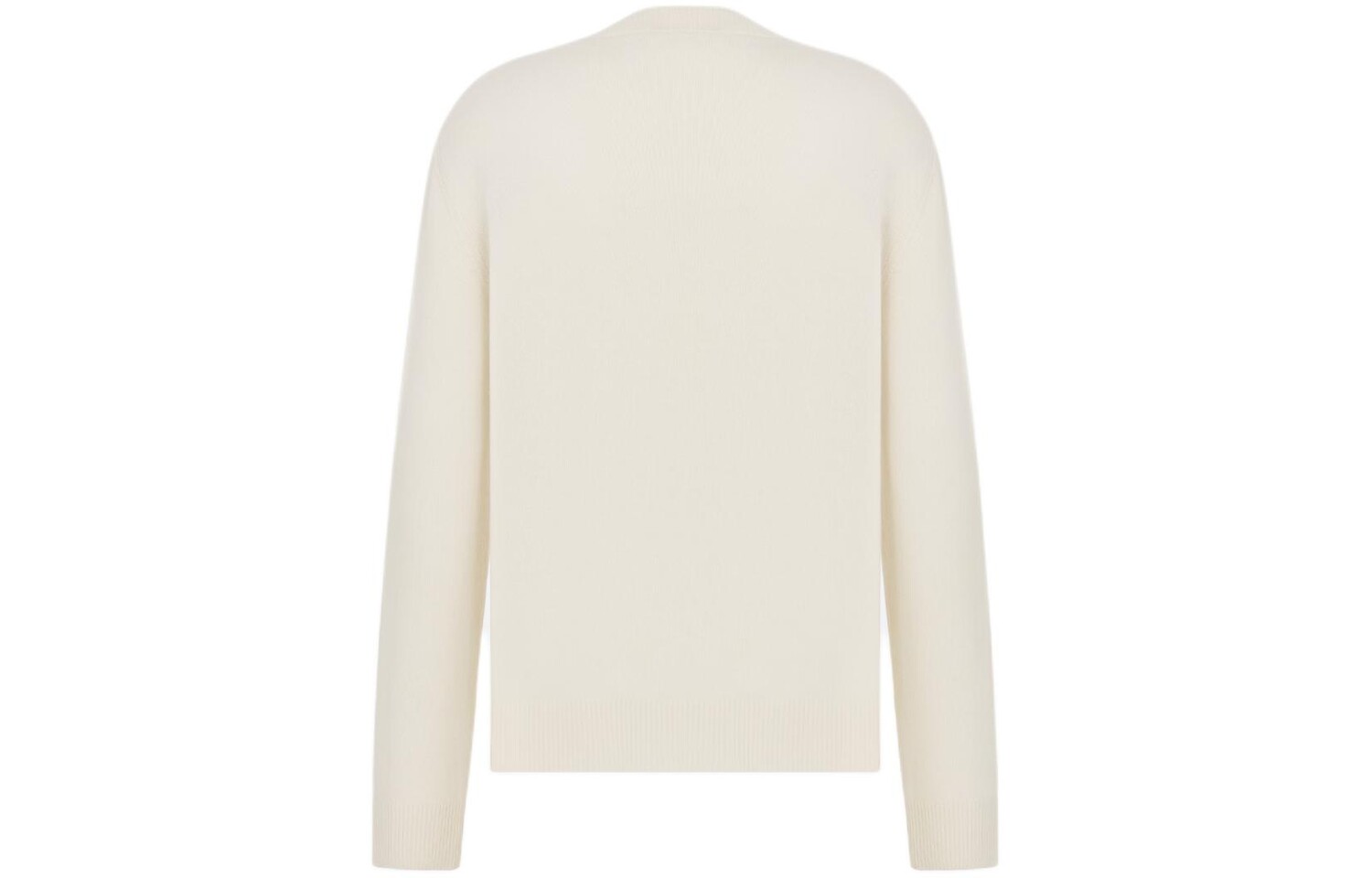 Кашемировый свитер для мужчин, цвет Off White Dior, кремовый — фото 2