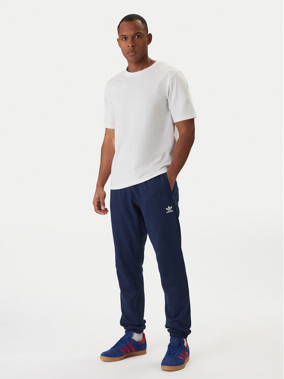 Спортивные брюки slim fit Trefoil Essentials JD2423 Adidas, синий — фото 2