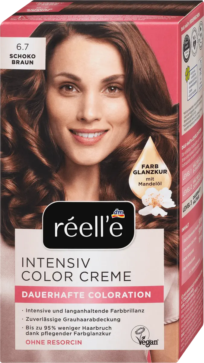 

Цвет волос 6.7 шоколадно-коричневый 1 шт. réell‘e