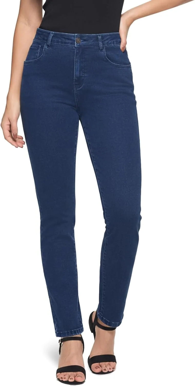 

Женские джинсы скинни с высокой талией и эффектом контроля живота ZPIUO