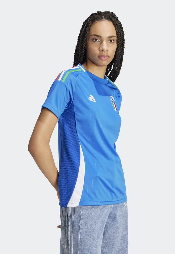 Домашняя футбольная футболка сборной италии 24 Adidas Performance, Blue