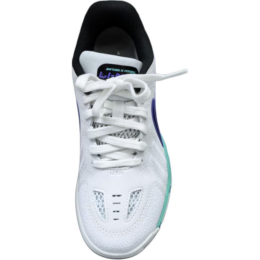 Кроссовки Table Tennis Shoes Unisex LINING, белый/синий/фиолетовый/черный — фото 4