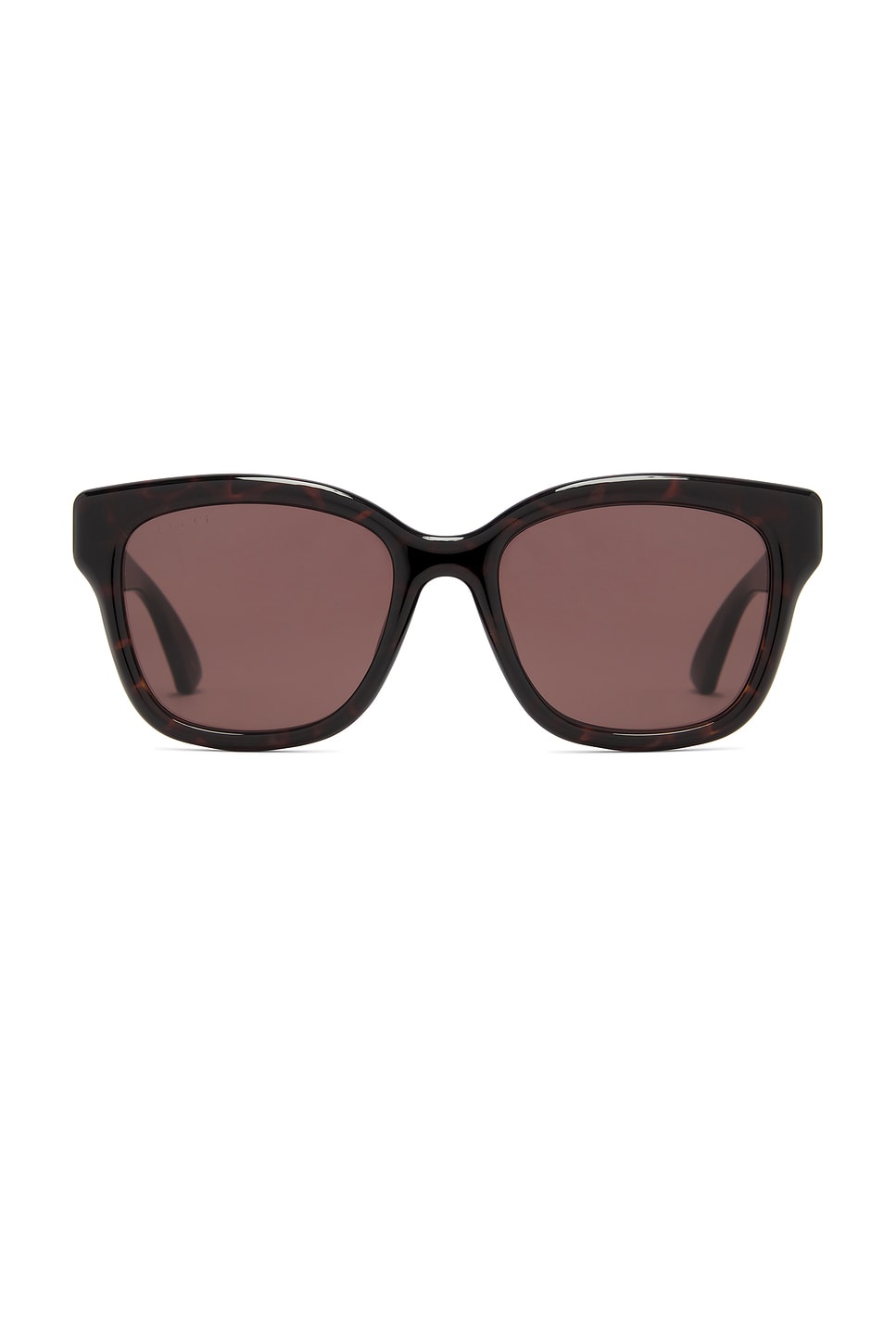 

Квадратные солнцезащитные очки Gucci, havana & brown