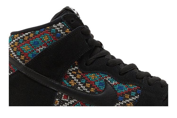 Кроссовки Nike Dunk High Premium SB 'Seat Cover', черный — фото 2