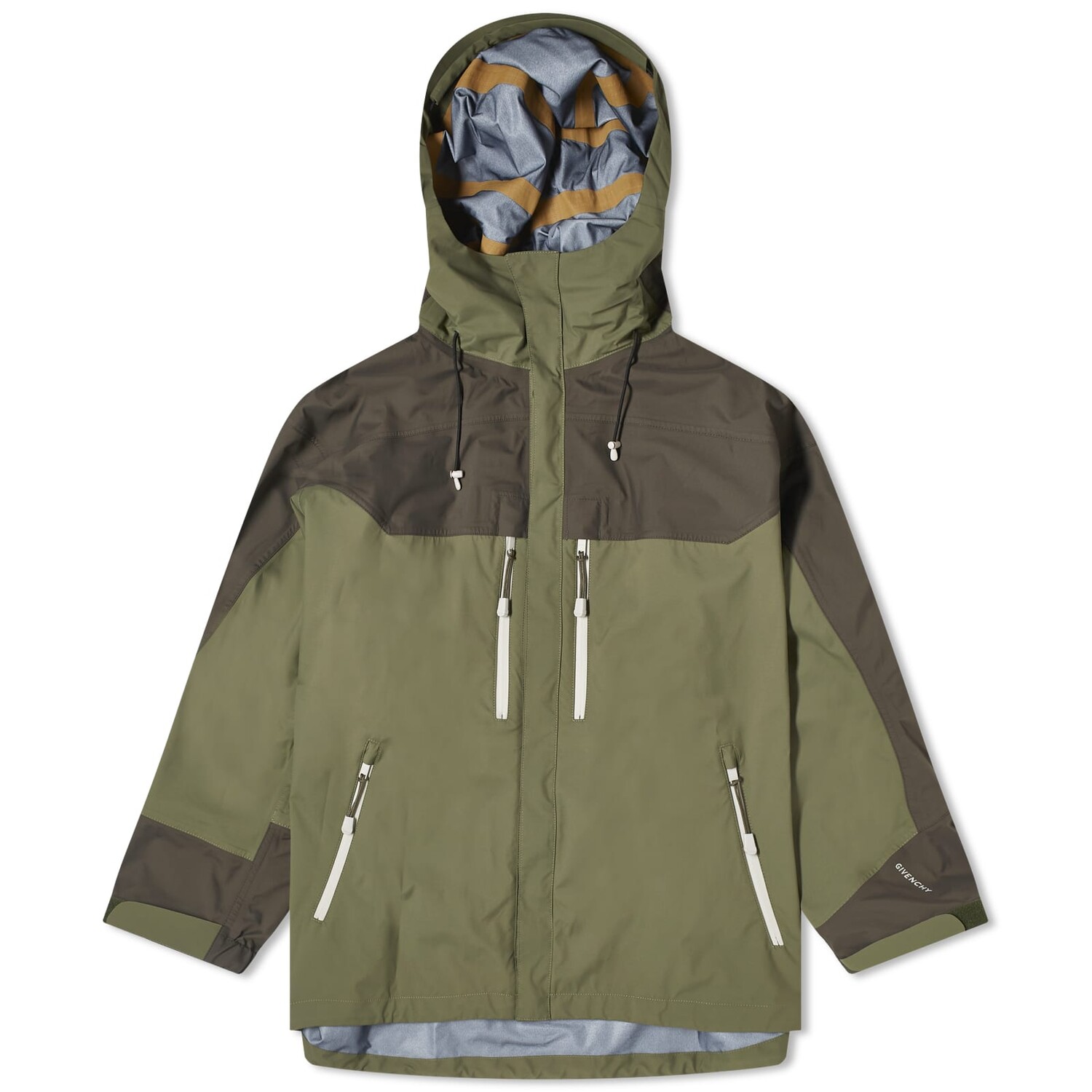 

Куртка Givenchy Two Tone Shell, цвет Olive Green