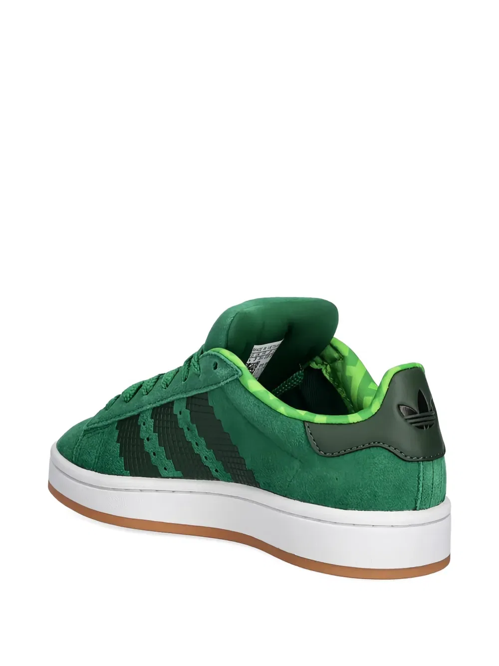 Кроссовки Minecraft Campus Adidas Kids, зеленый — фото 3