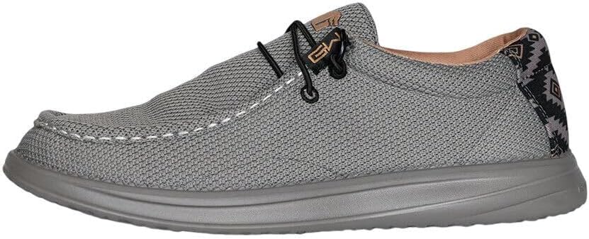 

Мужские ботинки Gator Waders для кемпинга - дышащие лоферы без шнуровки - эластичные шнурки - сверхлегкая амортизация на весь день - удобная посадка, Western