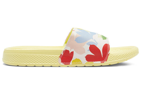 Тапочки chuck taylor all star slide slippers yellow Converse, желтый — фото 2