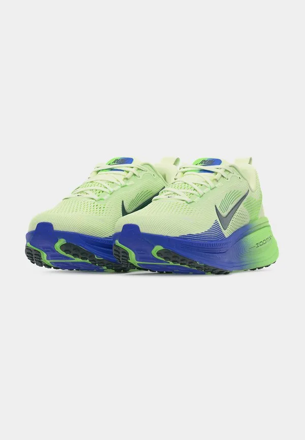 Кроссовки для бега по шоссе vomero 18 Nike Performance, White/Black Spruce/Volt Tint/Sapphire/Lime Blast — фото 3