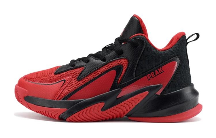 

Детские баскетбольные кроссовки GS Low-top черные/красные Peak, черный/красный