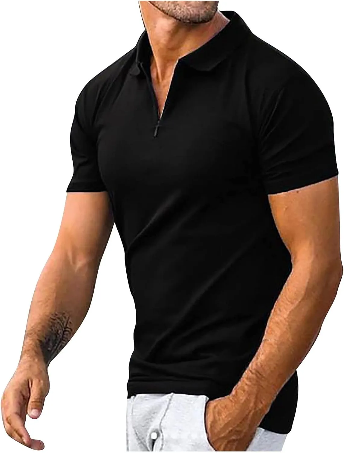 

Футболка Henley Polo для мужчин Big and Tall, летняя, casual Muscularfit