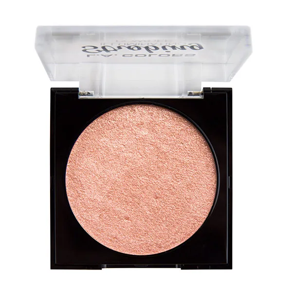 Пудровый хайлайтер Strobing Illuminating Powder L.A. Colors, цвет summer sun — фото 2