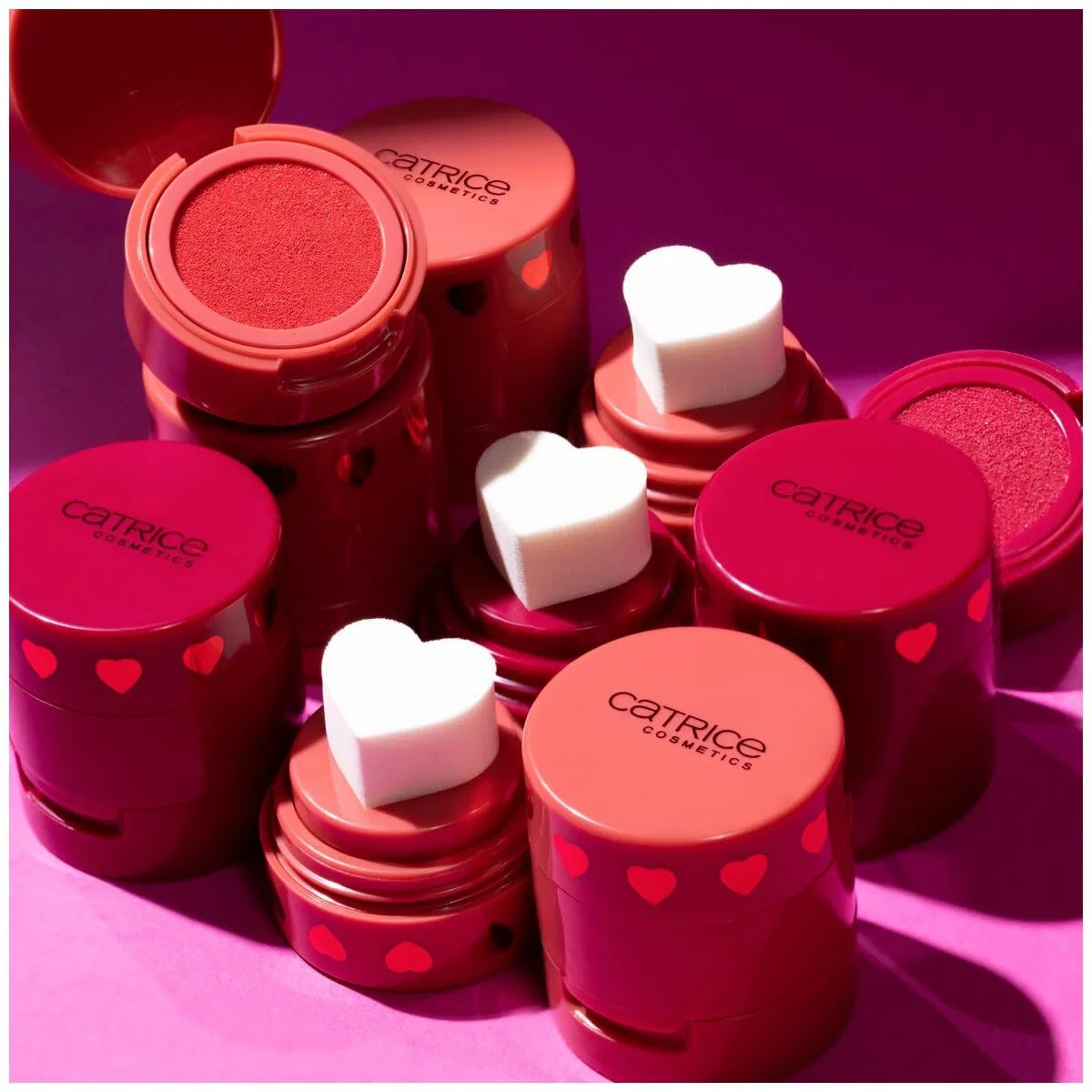 Жидкие румяна Catrice Heart Affair Blush Stamp C02 Catrice, Hot Pink Or Peach — фото 2