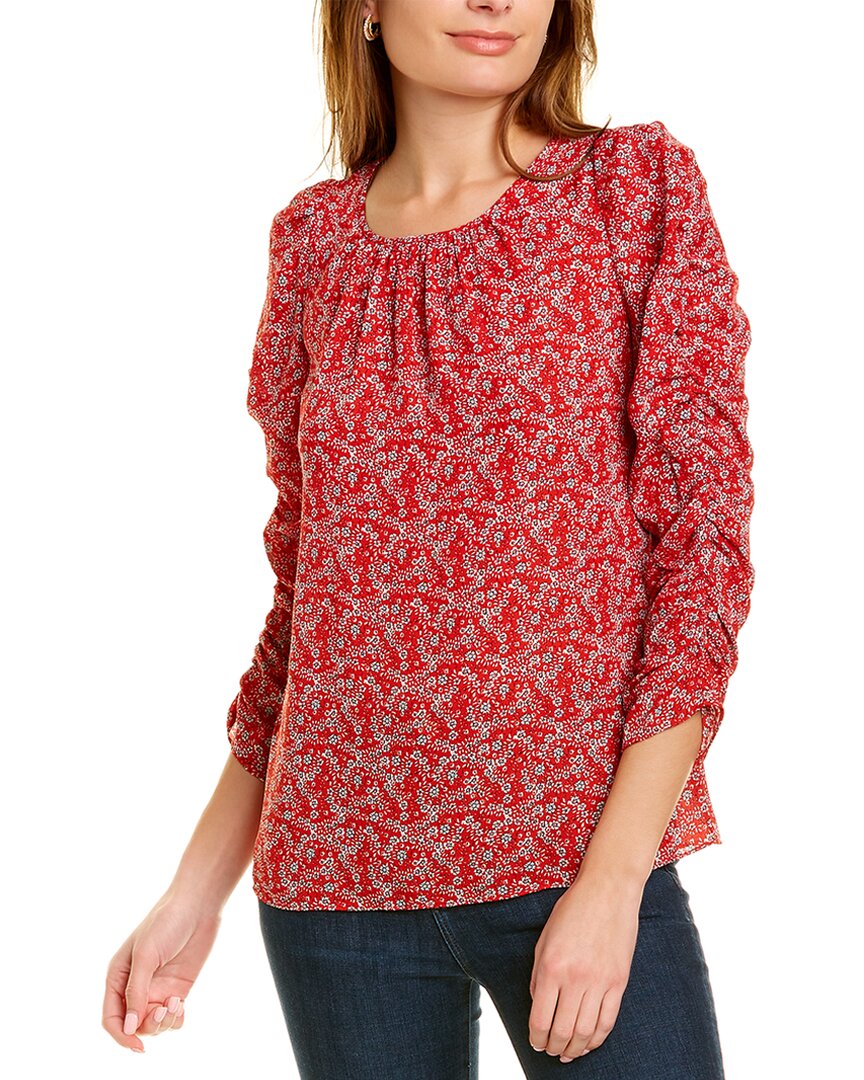 

Max Studio Блузка с рукавами-фонариками, мультиколор