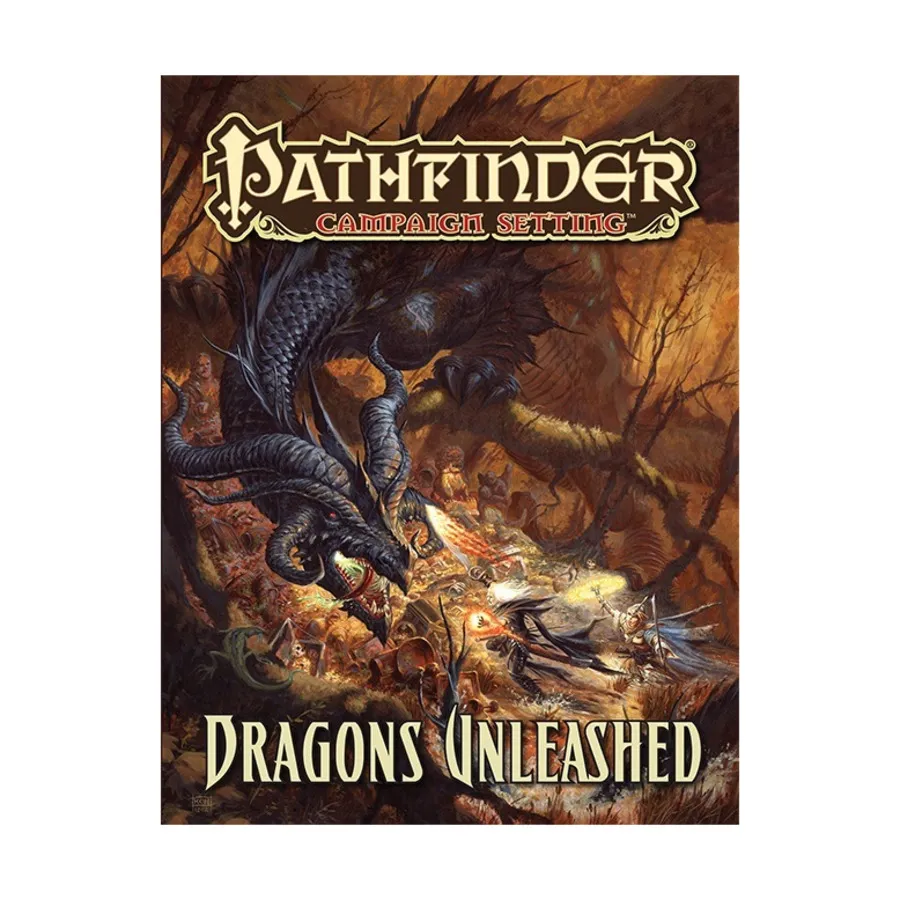 

Dragons Unleashed, Pathfinder Roleplaying Game (1st Edition) - Campaign Setting - Monster Guides, мягкая обложка