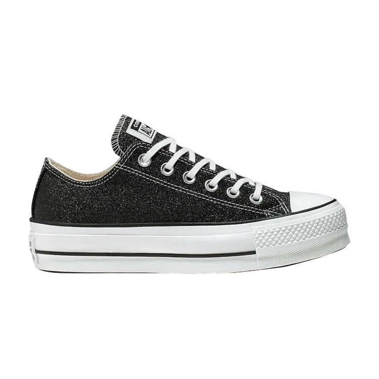 

Кроссовки Converse Wmns Chuck Taylor All Star Lift Low Black Glitter, черный