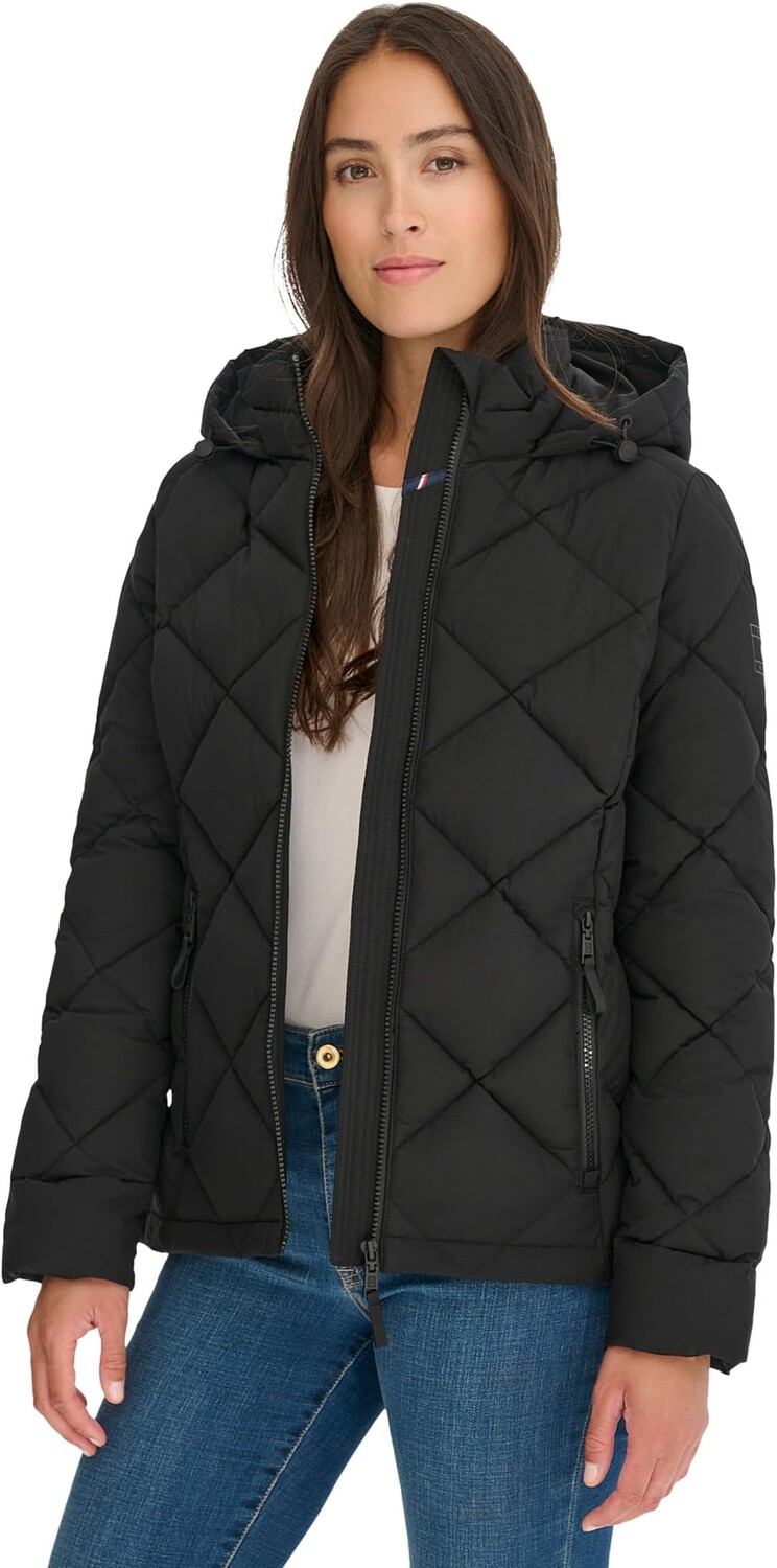 

Куртка Tommy Hilfiger Zip-Up Lightweight Jacket, черный