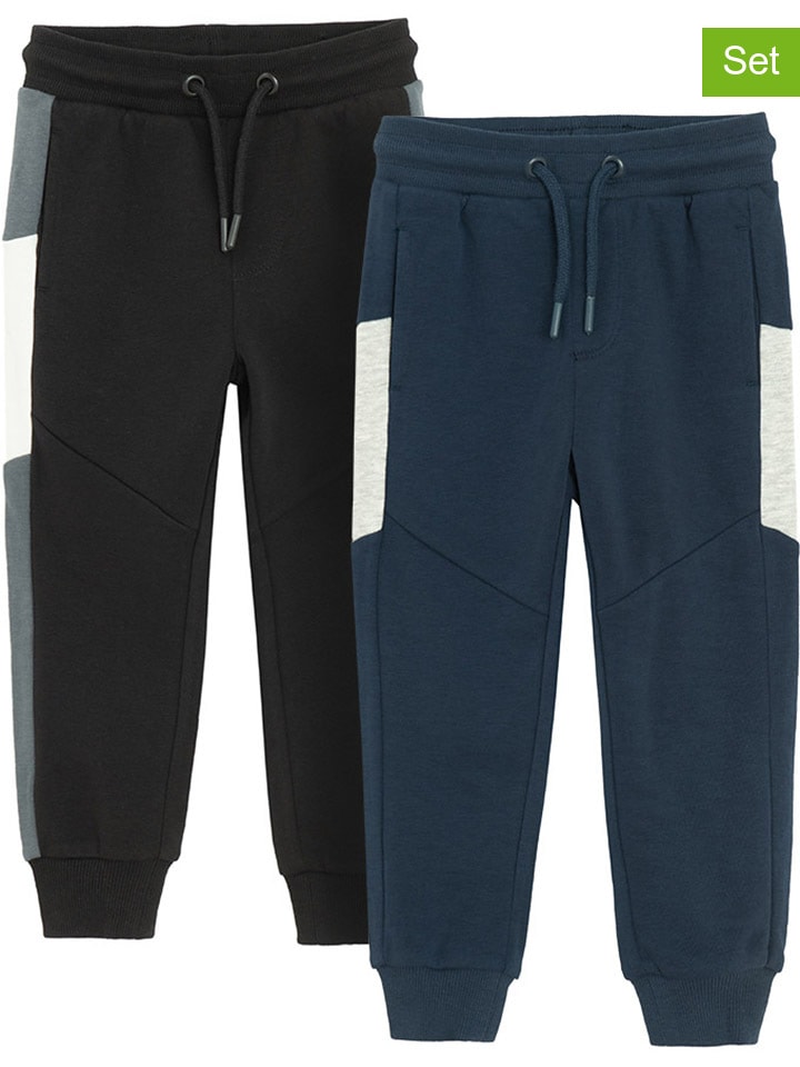 

COOL CLUB Комплект из 2 штук: спортивные штаны темно-синего/черного цвета